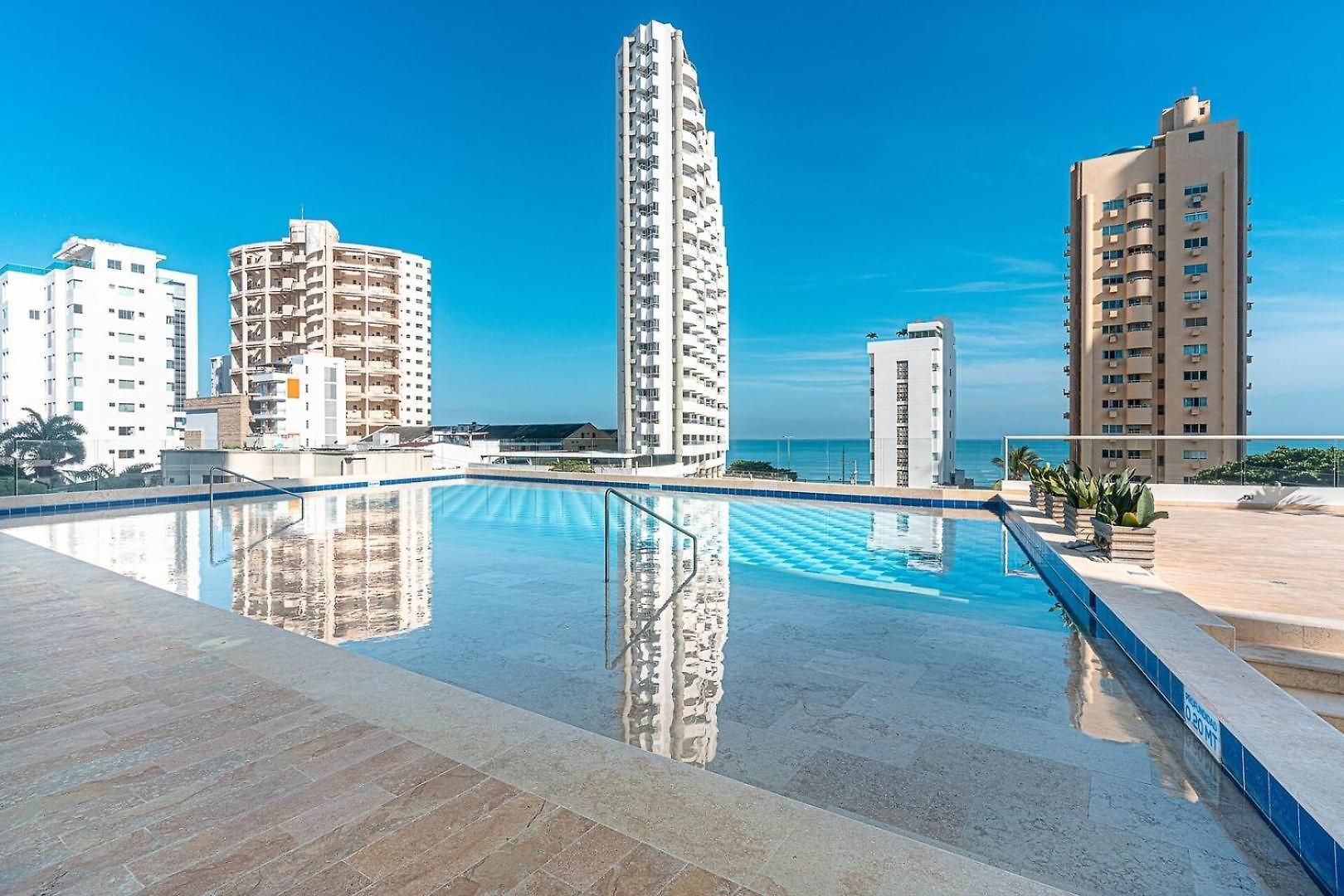 Panoramic 3br In Cabrero - Sea And Bay Views Cartagena