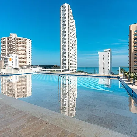 Panoramic 3br In Cabrero - Sea And Bay Views Cartagena